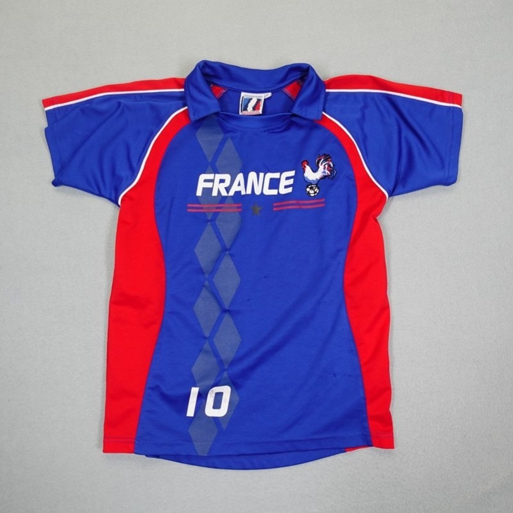 Produit Original Soccer Jersey Kids 14 Blue France 10 Football Shirt Sportswear